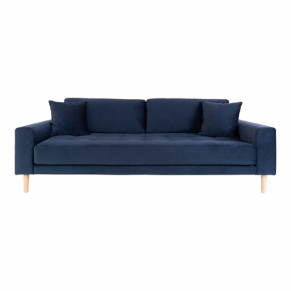 Velour Sofa | Blå | HOUSE NORDIC Lido